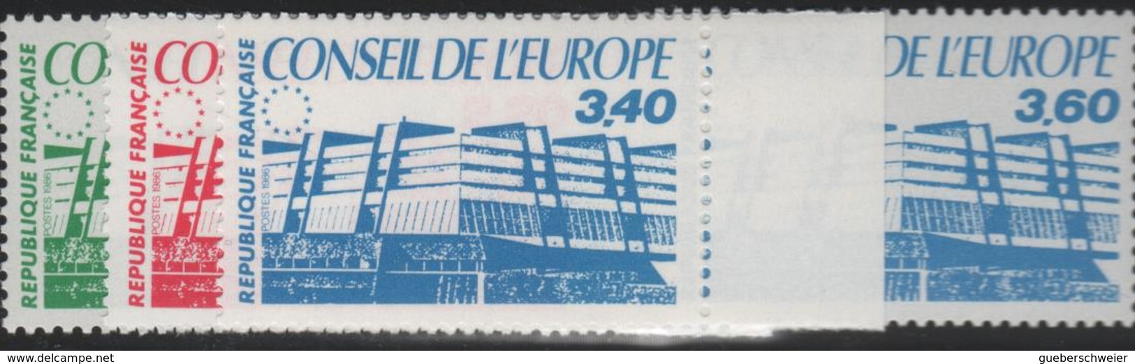 FRANCE beau lot de 89 timbres de service neufs** 1er choix sous faciale