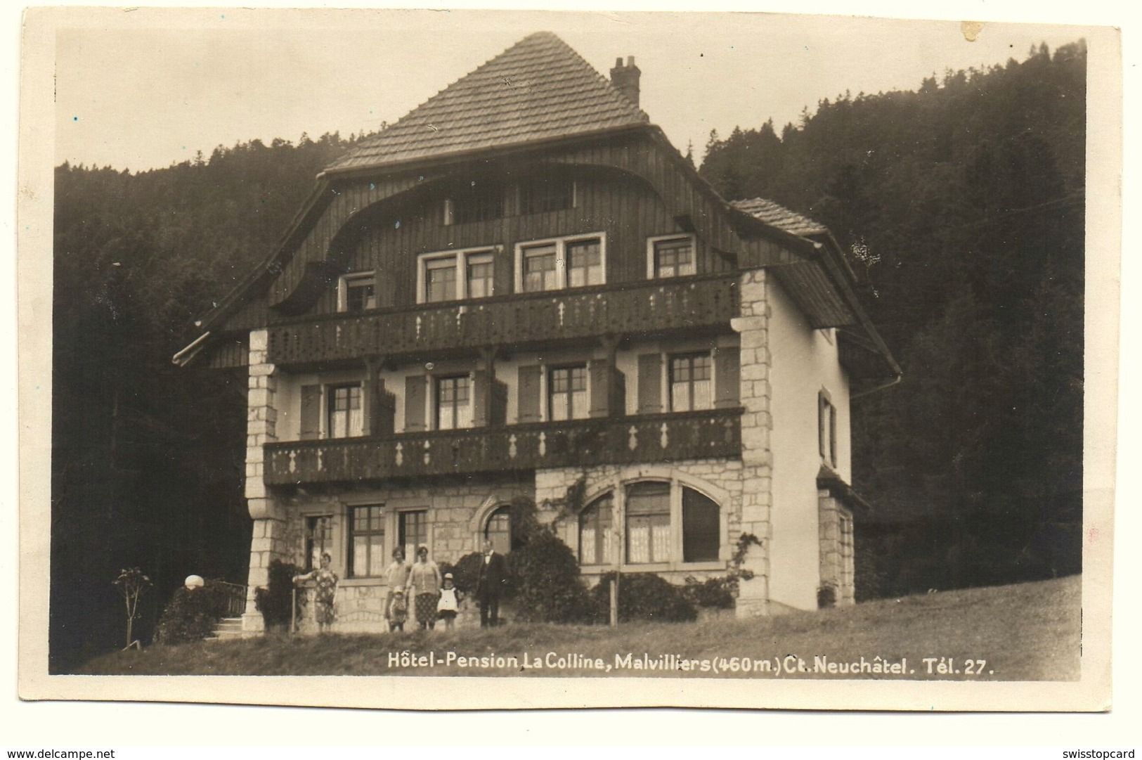 MALVILLIERS Boudevilliers Hôtel Pension La Colline - Villiers