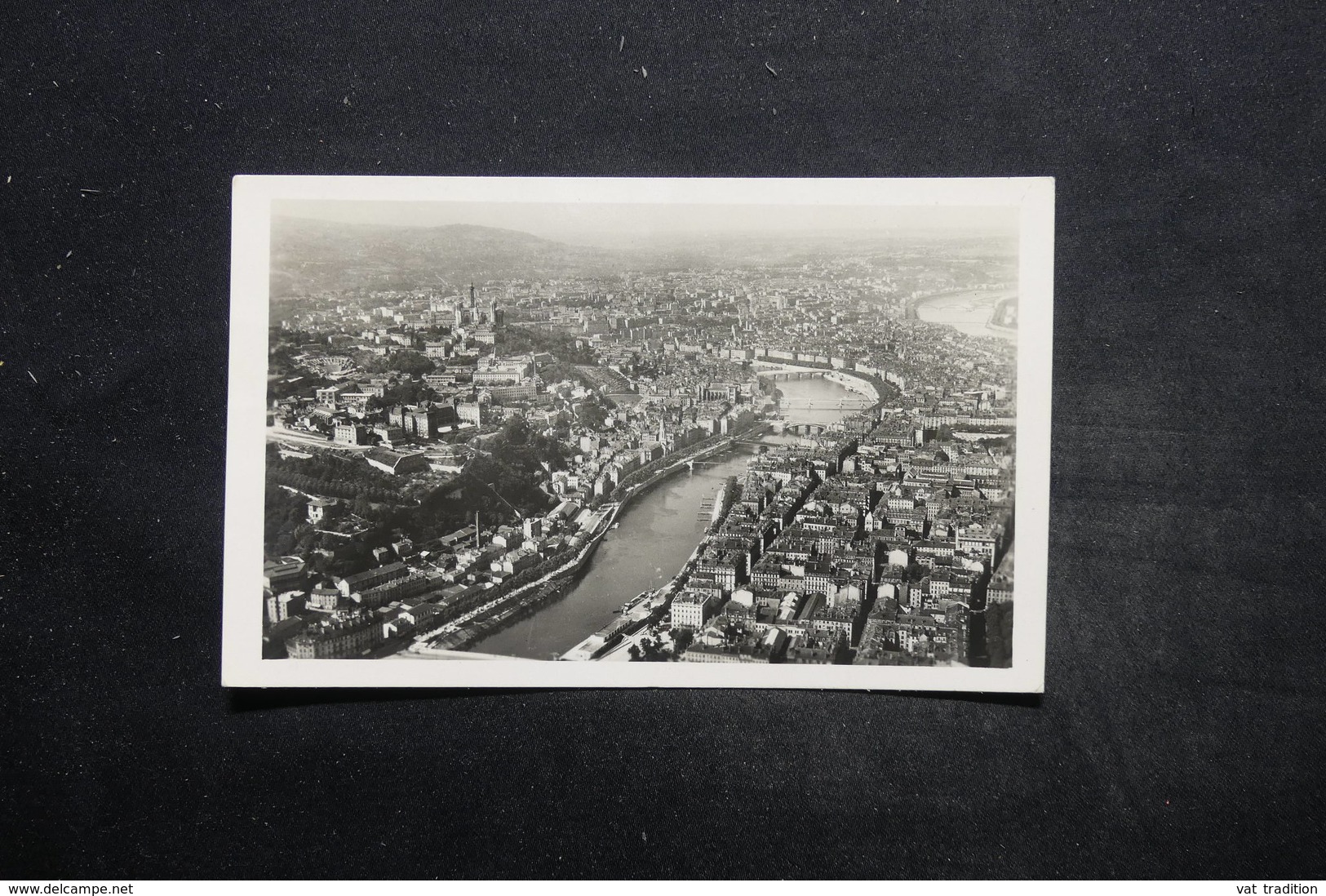 FRANCE - Griffe Linéaire " Lyon Gare " Sur Carte Postale En 1950 Pour Nice - L 25561 - 1921-1960: Période Moderne