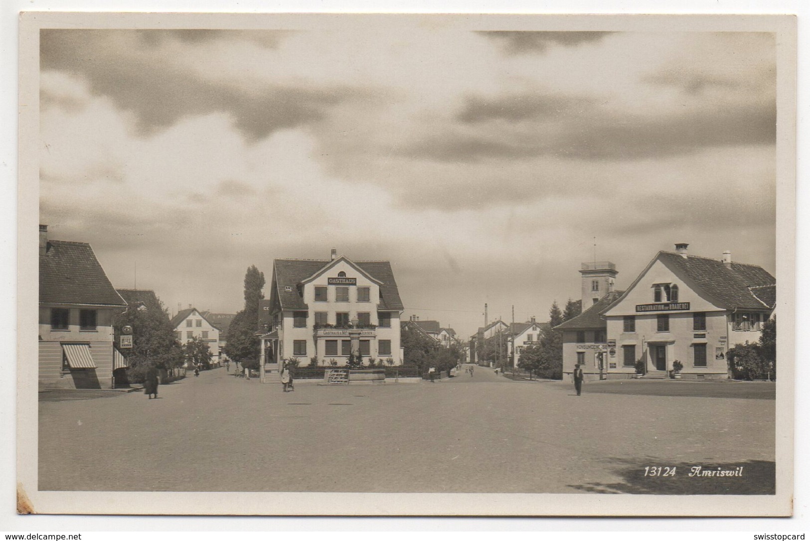 AMRISWIL Konsum Restaurant Brauerei Tanksäule - Amriswil