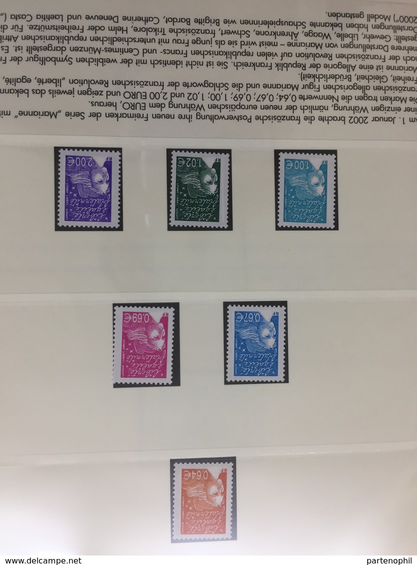 Collection First stamps in euro MNH very fine