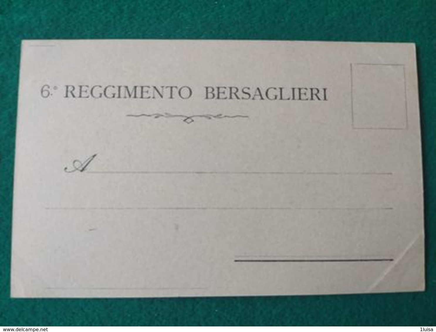 ITALIA  BERSAGLIERI  6° Reggimento - Guerra 1914-18