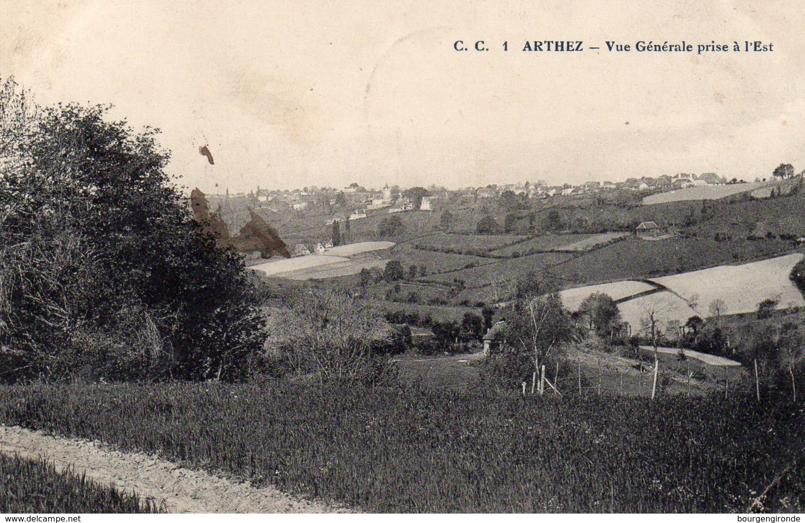 ARTHEZ-Vue Generale Prise A L'est. - Arthez De Bearn