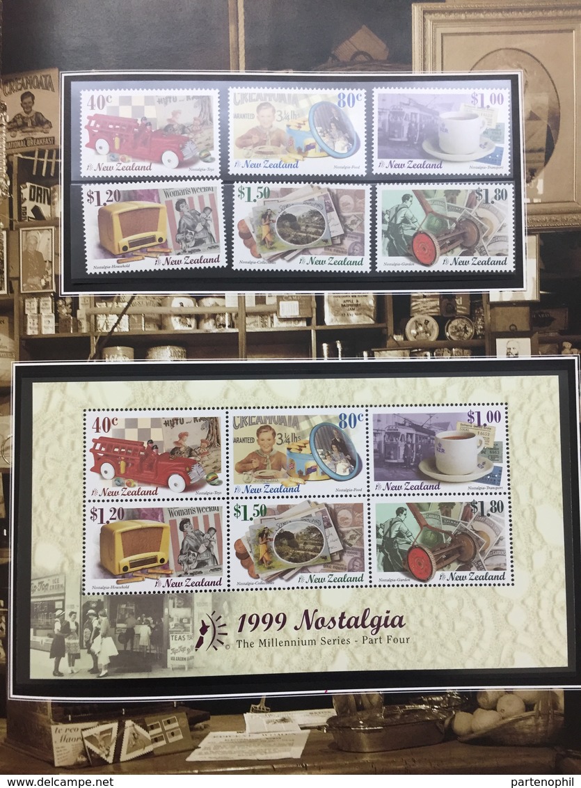 New Zeland Prestige book Millennium collection limited ediction MNH