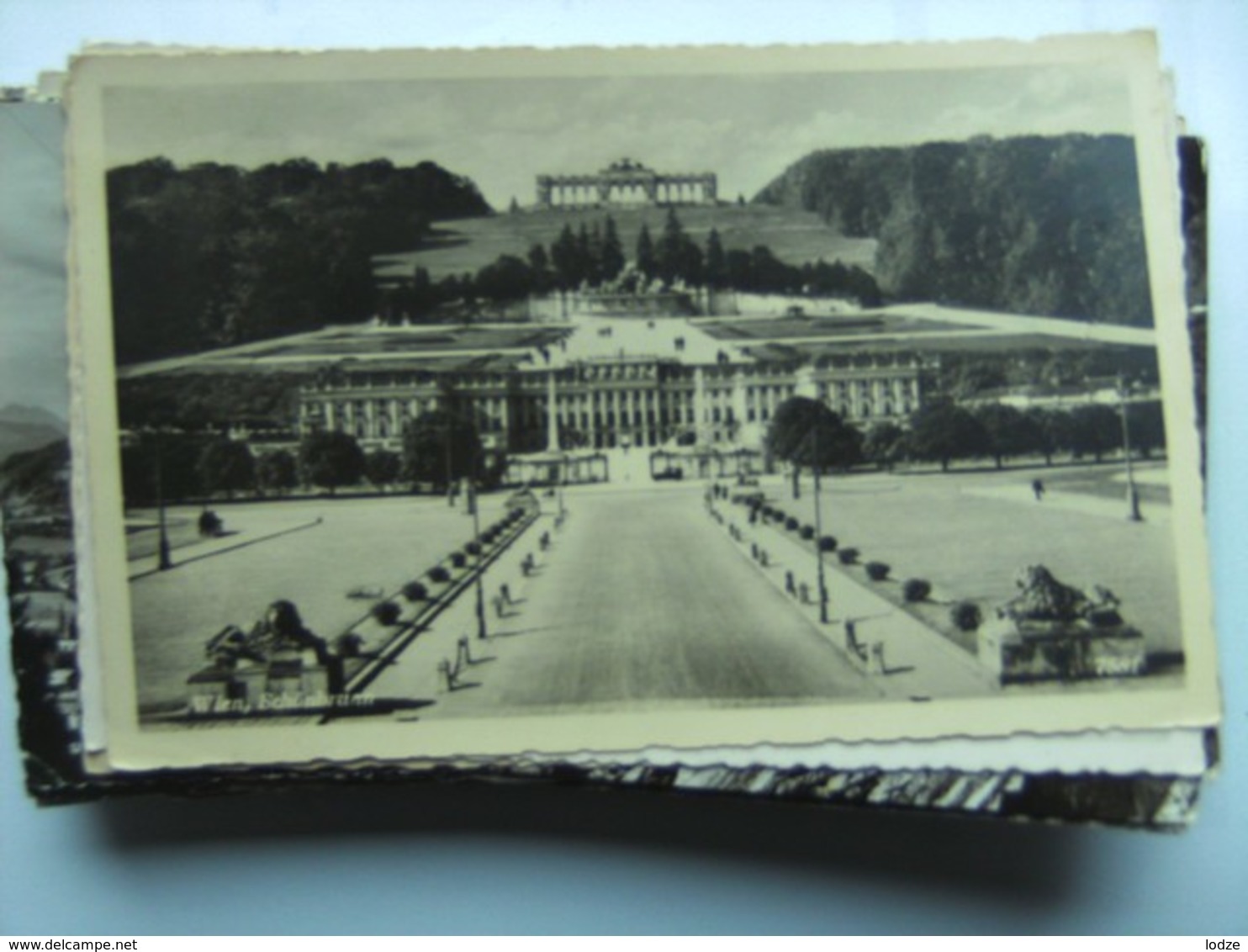 Oostenrijk Österreich Wien Wenen Schönbrunn Totalansicht - Schloss Schönbrunn