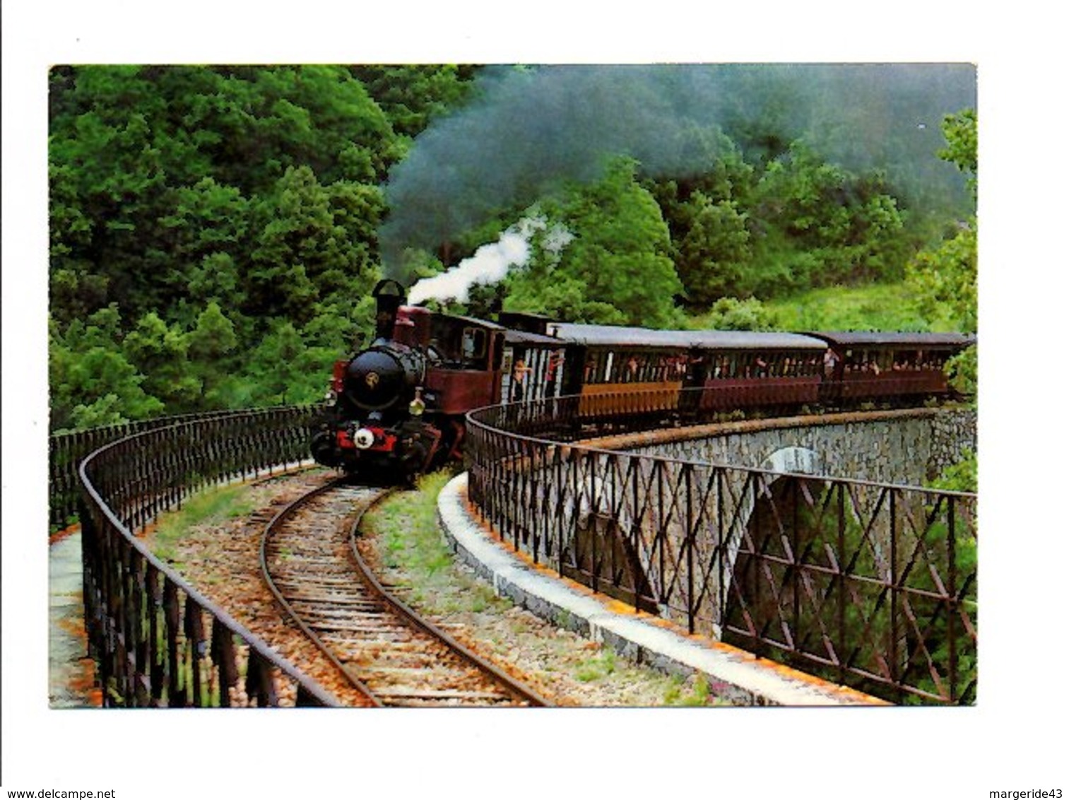 TRAIN - CHEMIN DE FER DU VIVARAIS - TOURNON-LAMASTRE - Trains