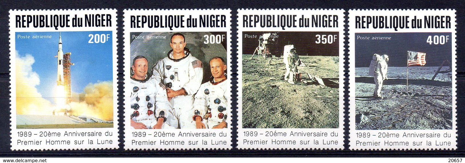 Niger A 358/61 Apollo 11 - Other & Unclassified