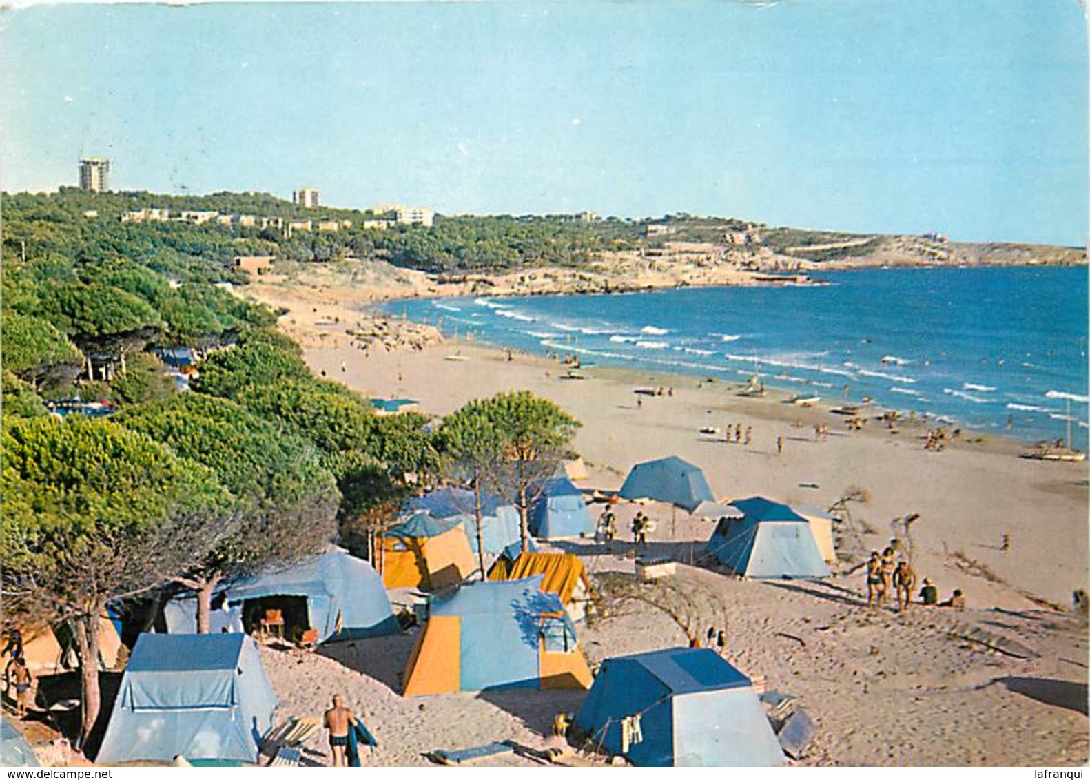 Gd Format:environ15cms X10cms -ref Y408- Espagne - Espana - Spain -salou-tarragona -camping Salou Playa *- - Autres & Non Classés