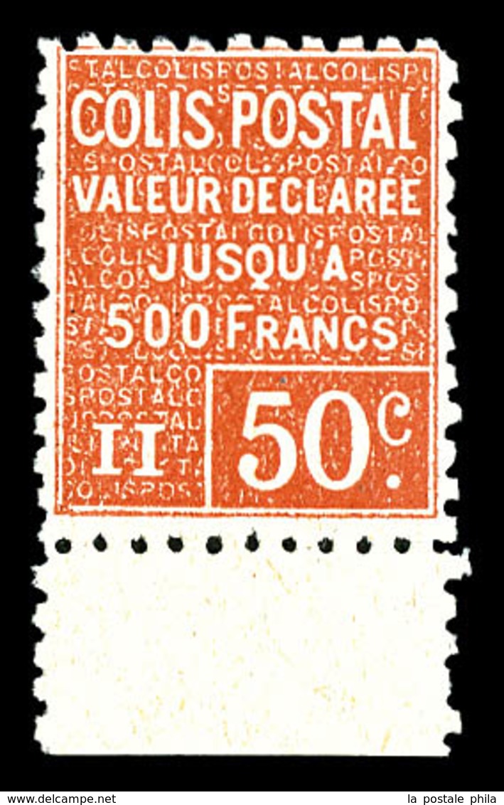 ** N°56, 50c Rouge Bas De Feuille, Très Bon Centrage. SUPERBE. R.R. (certificat)  Qualité: **  Cote: 1750 Euros - Ungebraucht