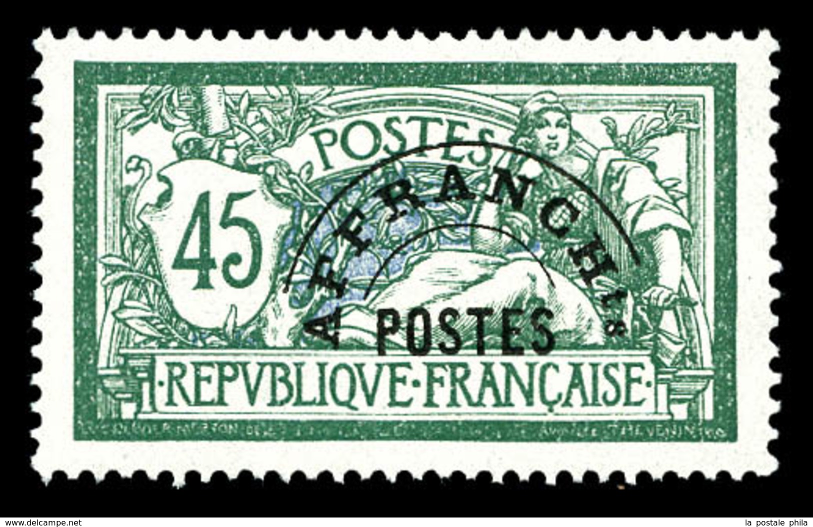 ** N°44, 45c Merson, Très Bon Centrage. TB  Qualité: **  Cote: 136 Euros - 1893-1947