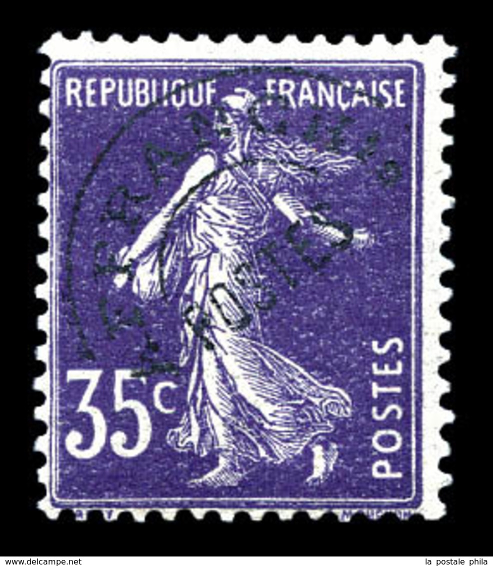 ** N°62, 35c Violet, Frais, TTB  Qualité: **  Cote: 235 Euros - 1893-1947