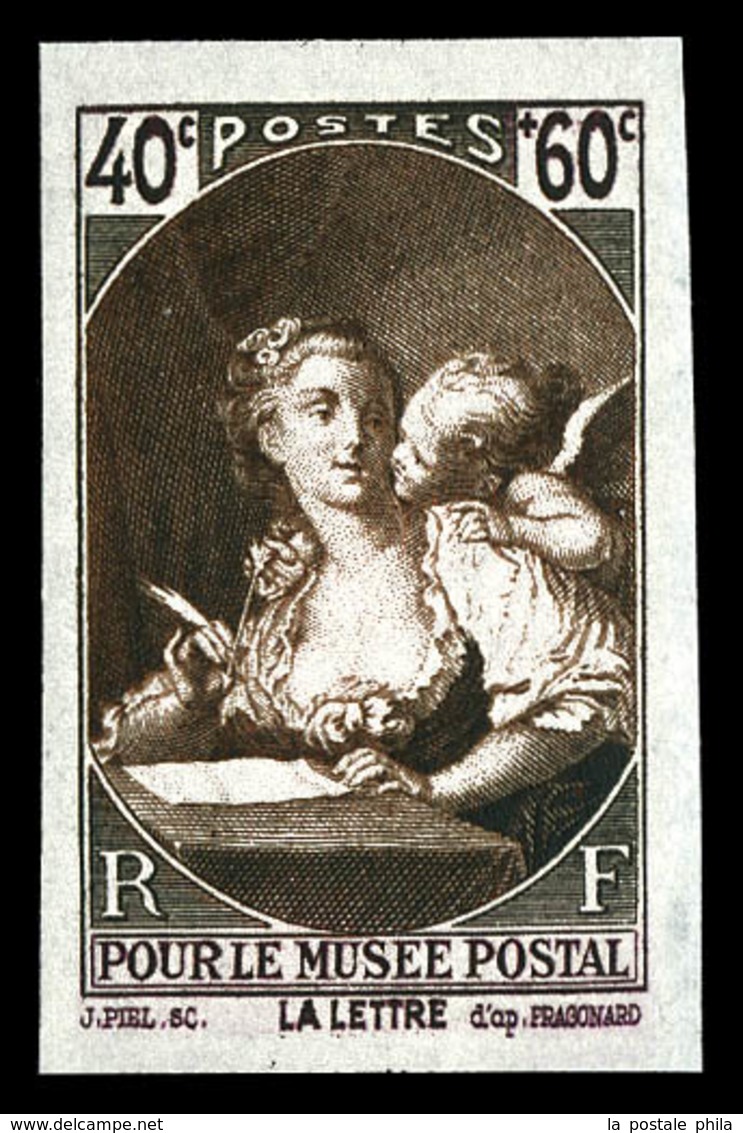 ** N°446a, Fragonard Pour Le Musée Postal , TB  Qualité: **  Cote: 270 Euros - Ohne Zuordnung