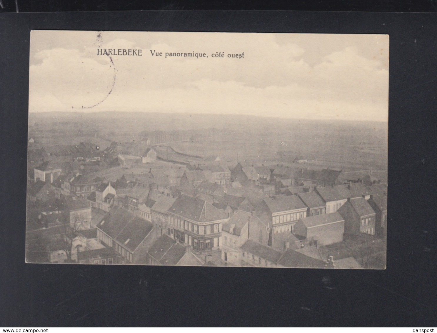 Carte Postale Harlebeke Panorama 1915 - Harelbeke