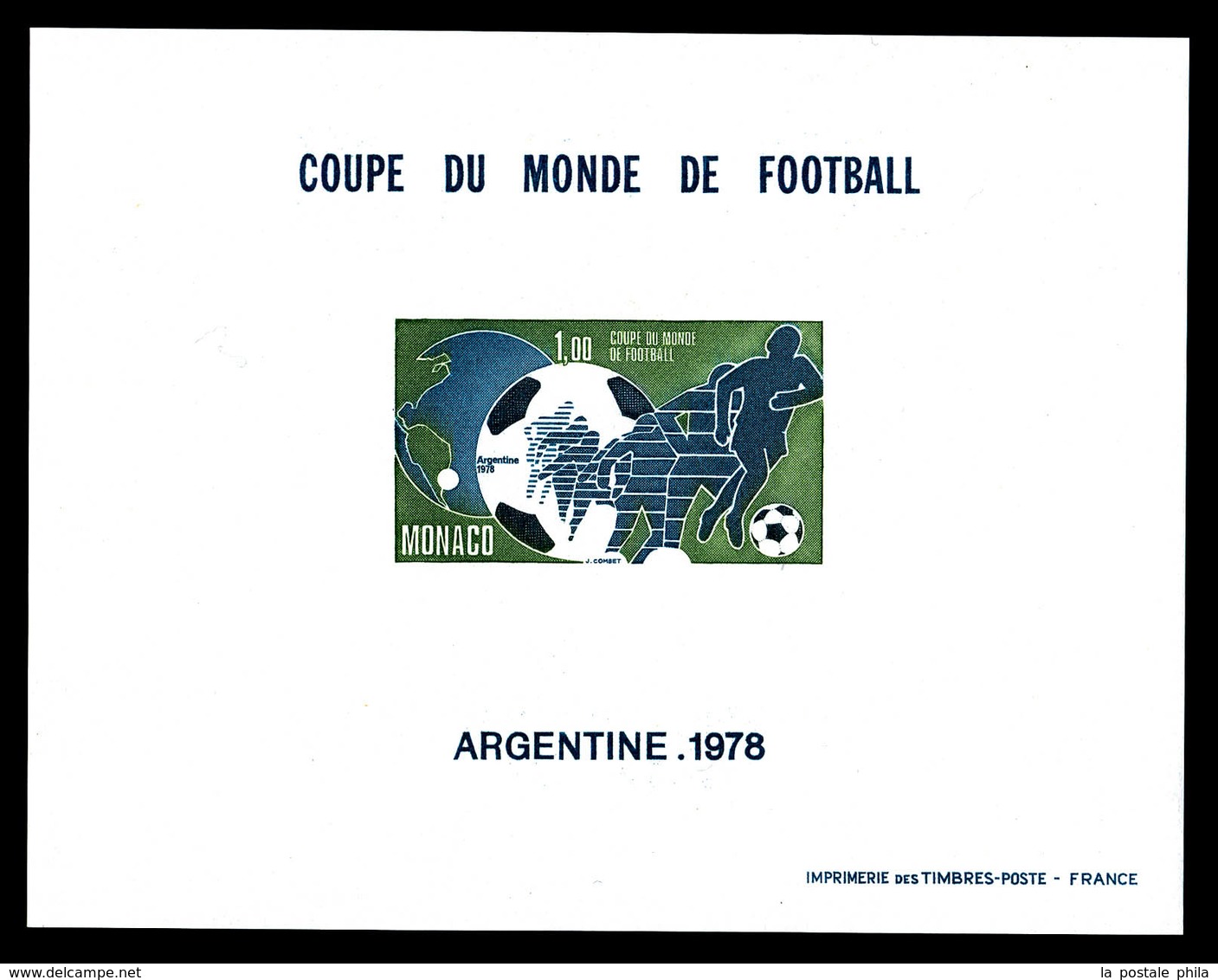 ** N°10a, Coupe Du Monde De Football Non Dentelé. TB  Qualité: **  Cote: 535 Euros - Blocks & Kleinbögen