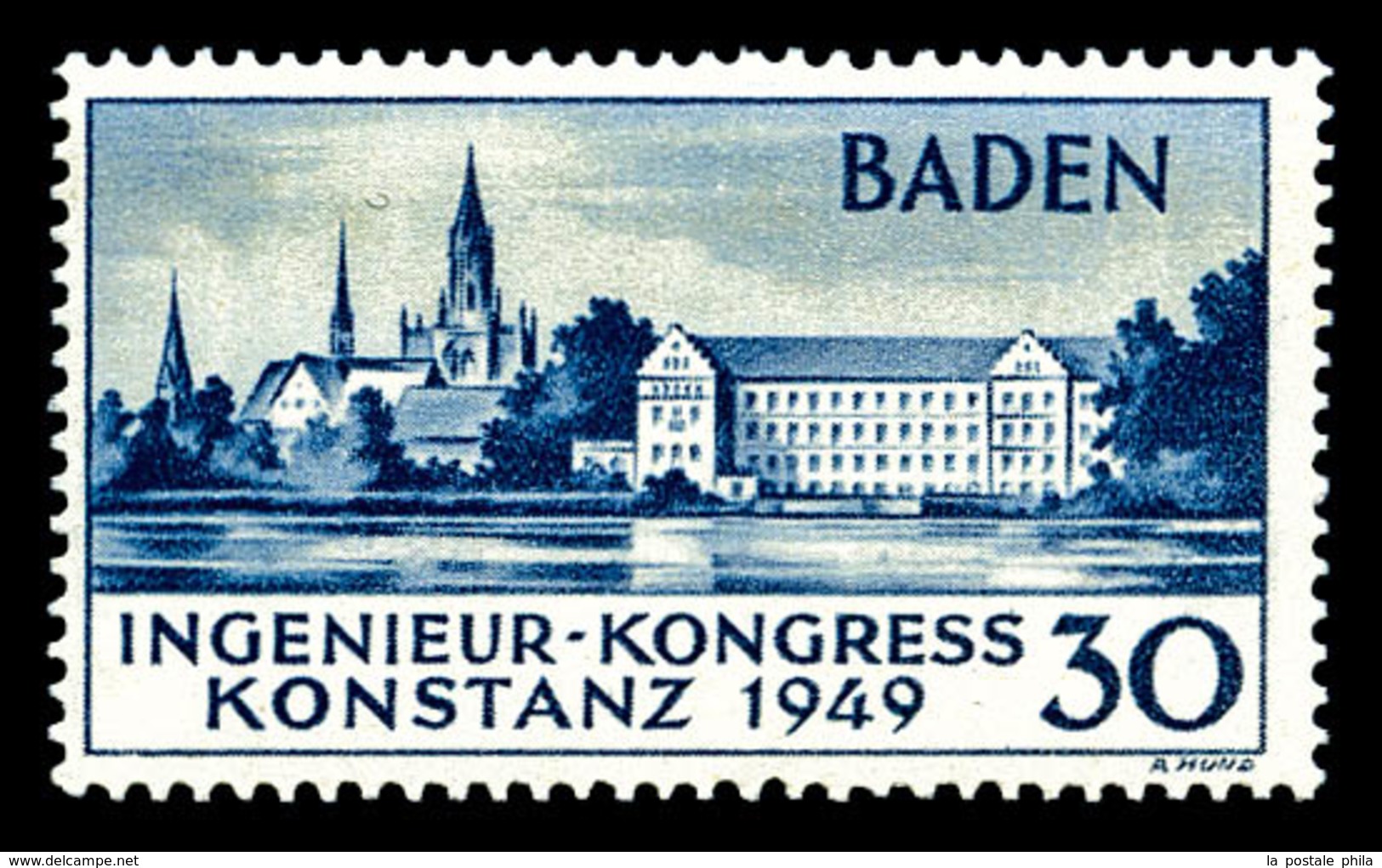 ** N°46a, 30p Bleu 2ème Tirage. SUP (certificat)  Qualité: **  Cote: 800 Euros - Sonstige & Ohne Zuordnung