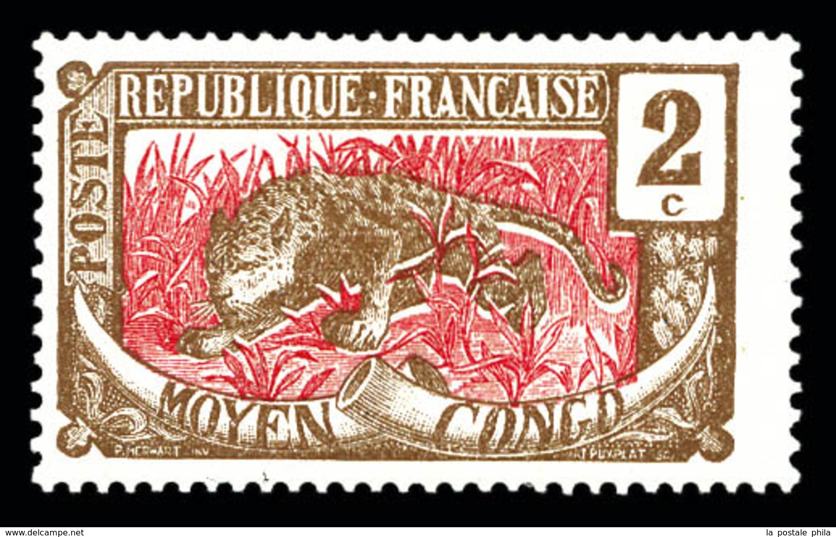 * N°85a, 2c Sépia Et Rose, Sans CAMEROUN. TB  Qualité: *  Cote: 300 Euros - Unused Stamps