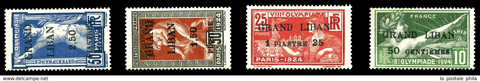 ** N°18/21, Série JO De 1924, TTB  Qualité: **  Cote: 208 Euros - Unused Stamps