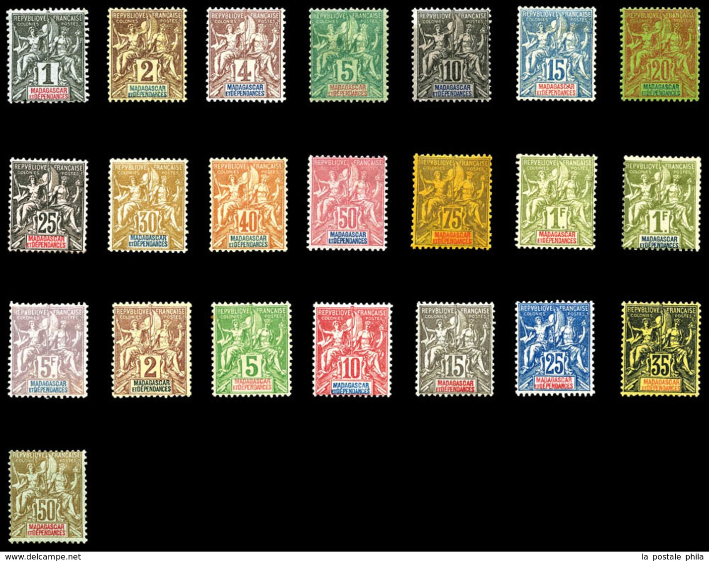 * N°41/58, Série Complète De 18 Valeurs TB  Qualité: *  Cote: 360 Euros - Unused Stamps