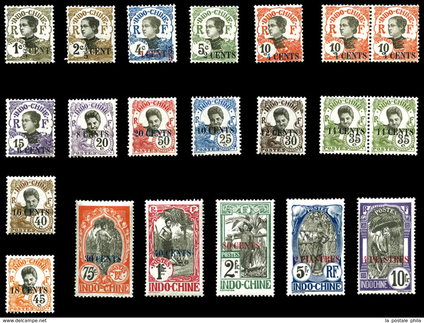 * N°72/89, Série Complète Dont Variétés. TB (certificat)  Qualité: *  Cote: 461 Euros - Unused Stamps