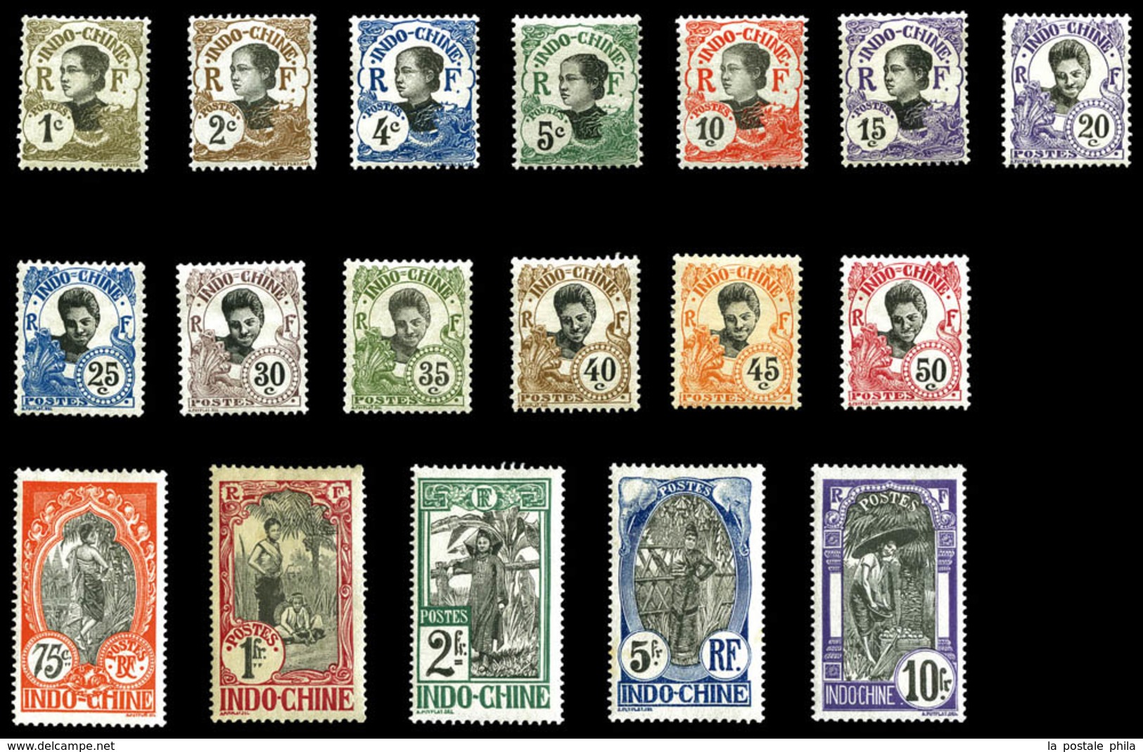 * N°28 à 42 +29a Et N°42A à 47. TB  Qualité: *  Cote: 375 Euros - Used Stamps