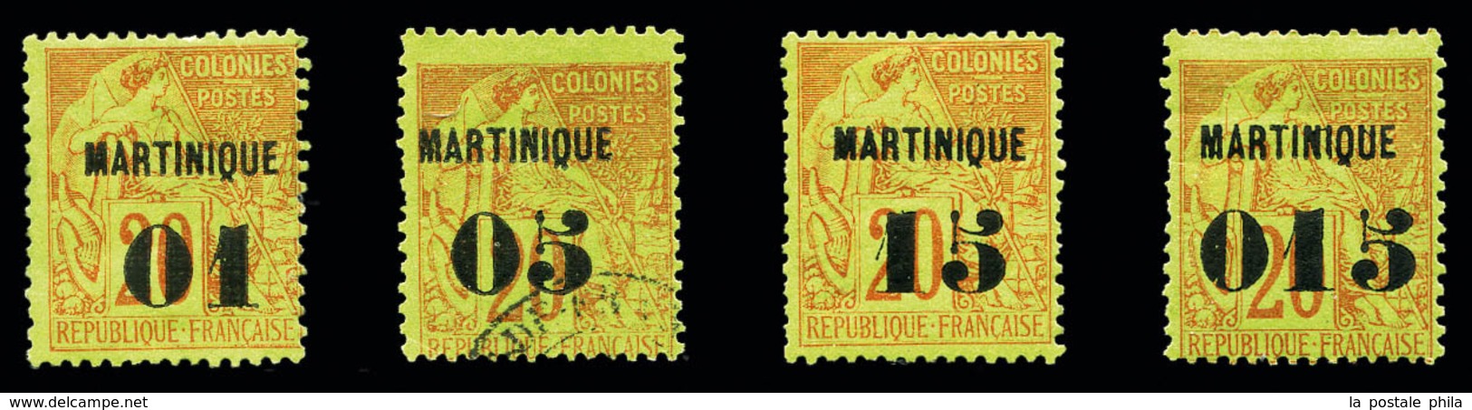 * N°3/6, Série Complète (N°4 Obl), TB  Qualité: *  Cote: 384 Euros - Unused Stamps