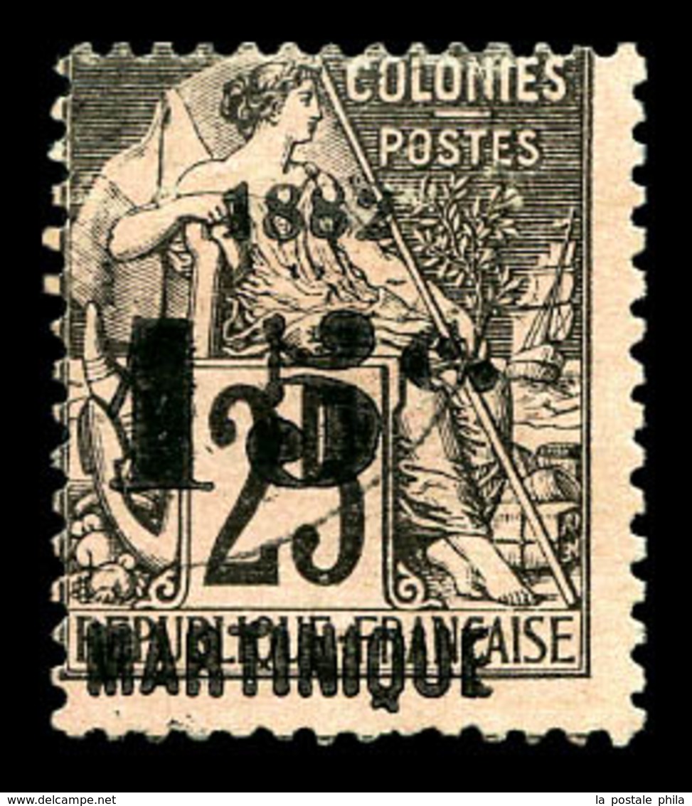 (*) N°30b, 15c Sur 25c: Erreurs De Chiffres, 1882 Au Lieu De 1892. TTB (signé Calves/certificat)  Qualité: (*)  Cote: 70 - Unused Stamps
