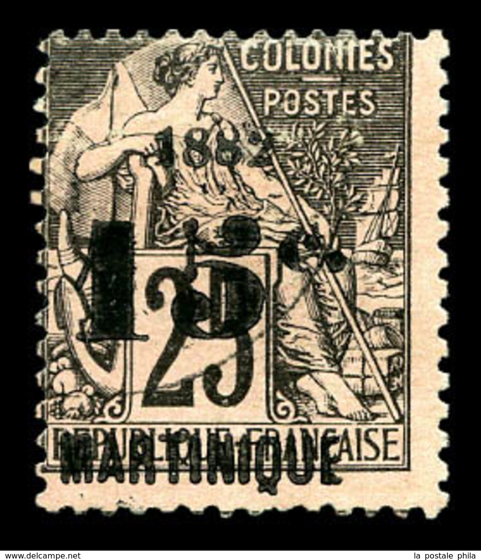 (*) N°30b, 15c Sur 25c: Erreurs De Chiffres, 1882 Au Lieu De 1892. TTB (signé Calves/certificat)  Qualité: (*)  Cote: 70 - Neufs