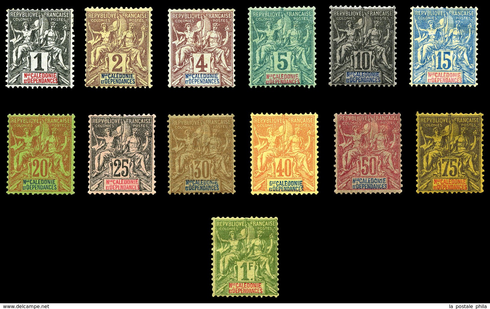 * N°41/53, Série Complète, Les 13 Valeurs TB (certificat)  Qualité: *  Cote: 360 Euros - Unused Stamps