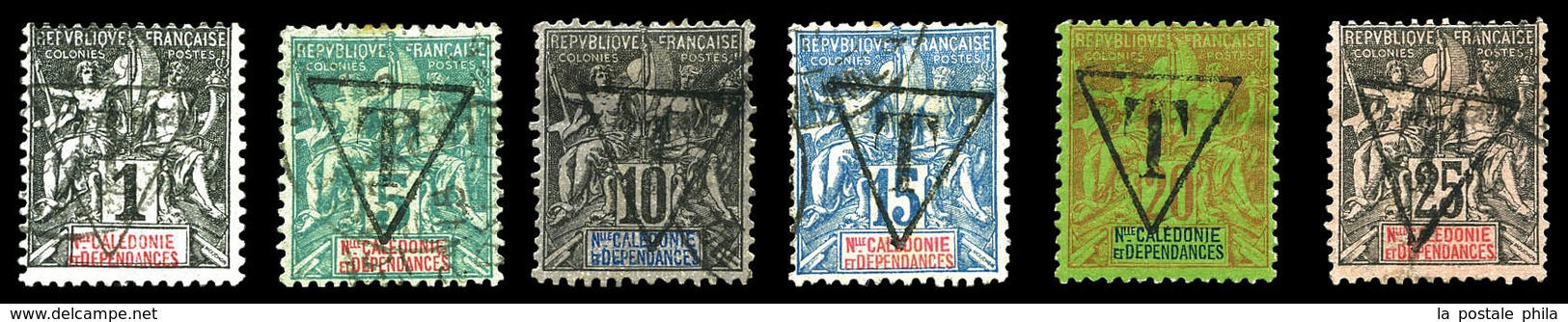 O Taxe, N°1, 1B, 2 à 5, Les 6 Valeurs TTB. R. (certificat)  Qualité: O  Cote: 1190 Euros - Unused Stamps