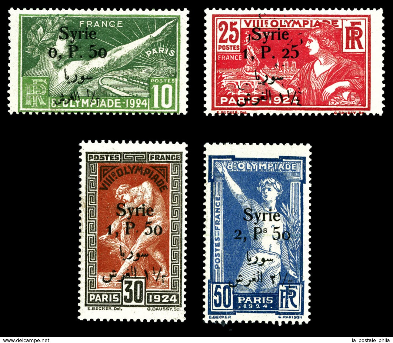 ** N°149/52, Série JO De 1924 Surchargée, TTB  Qualité: **  Cote: 218 Euros - Unused Stamps