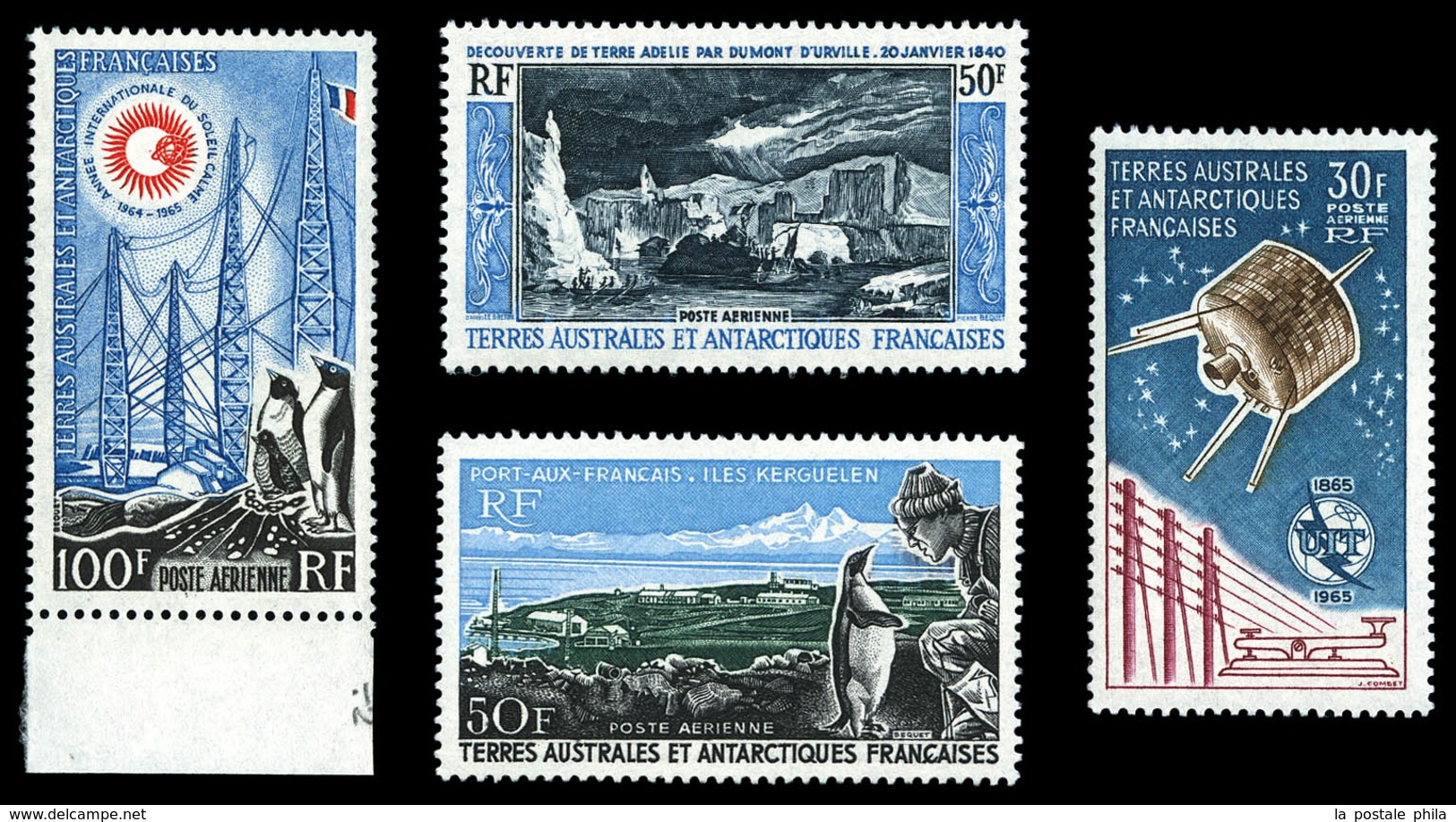 ** Poste Aérienne, N°7, 8, 9 Et 14, Les 4 Valeurs TB  Qualité: **  Cote: 895 Euros - Unused Stamps