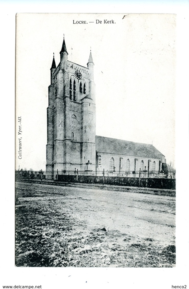 Locre - De Kerk / Callewaert 143 (1912) - Heuvelland