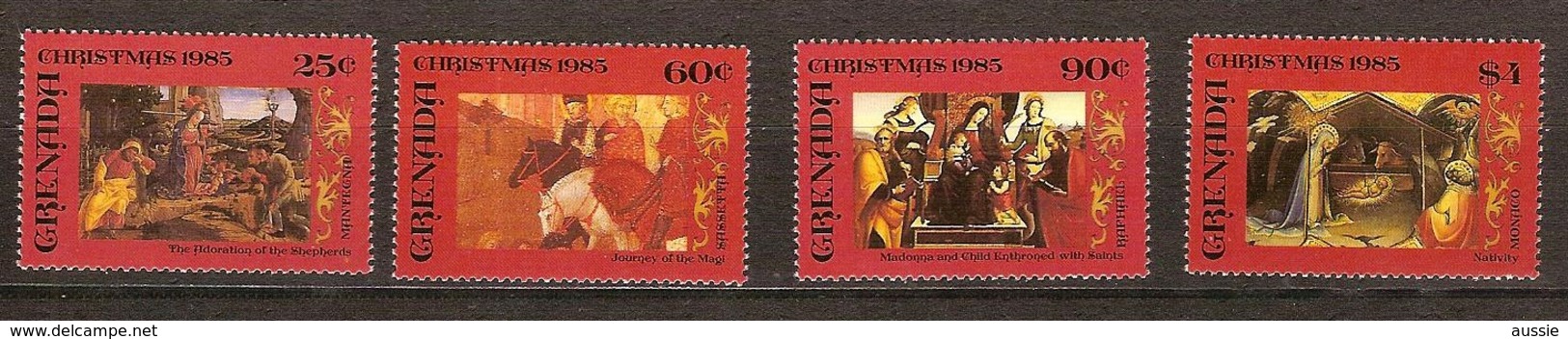 Grenada Grenade 1985 Yvertn° 1294-97 ***  MNH Cote 57.50 Ff Noel Kerstmis Christmas - Grenade (1974-...)