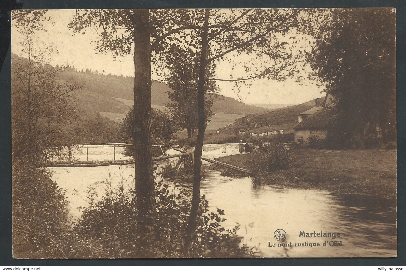 +++ CPA - MARTELANGE - Le Pont Rustique D'OEIL - Nels    // - Martelange