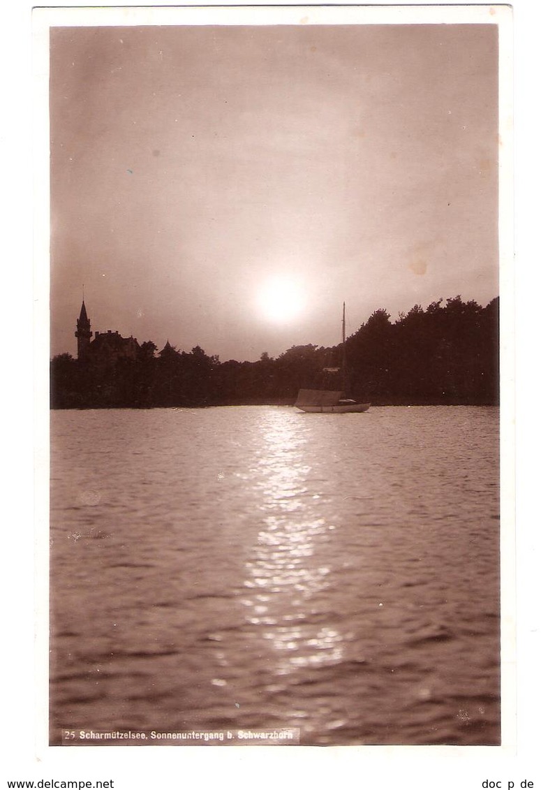 Deutschland - Scharmützelsee Bei Schwarzhorn - Verlag Rudolf Lambeck Berlin - Alte Ansicht - Bad Saarow