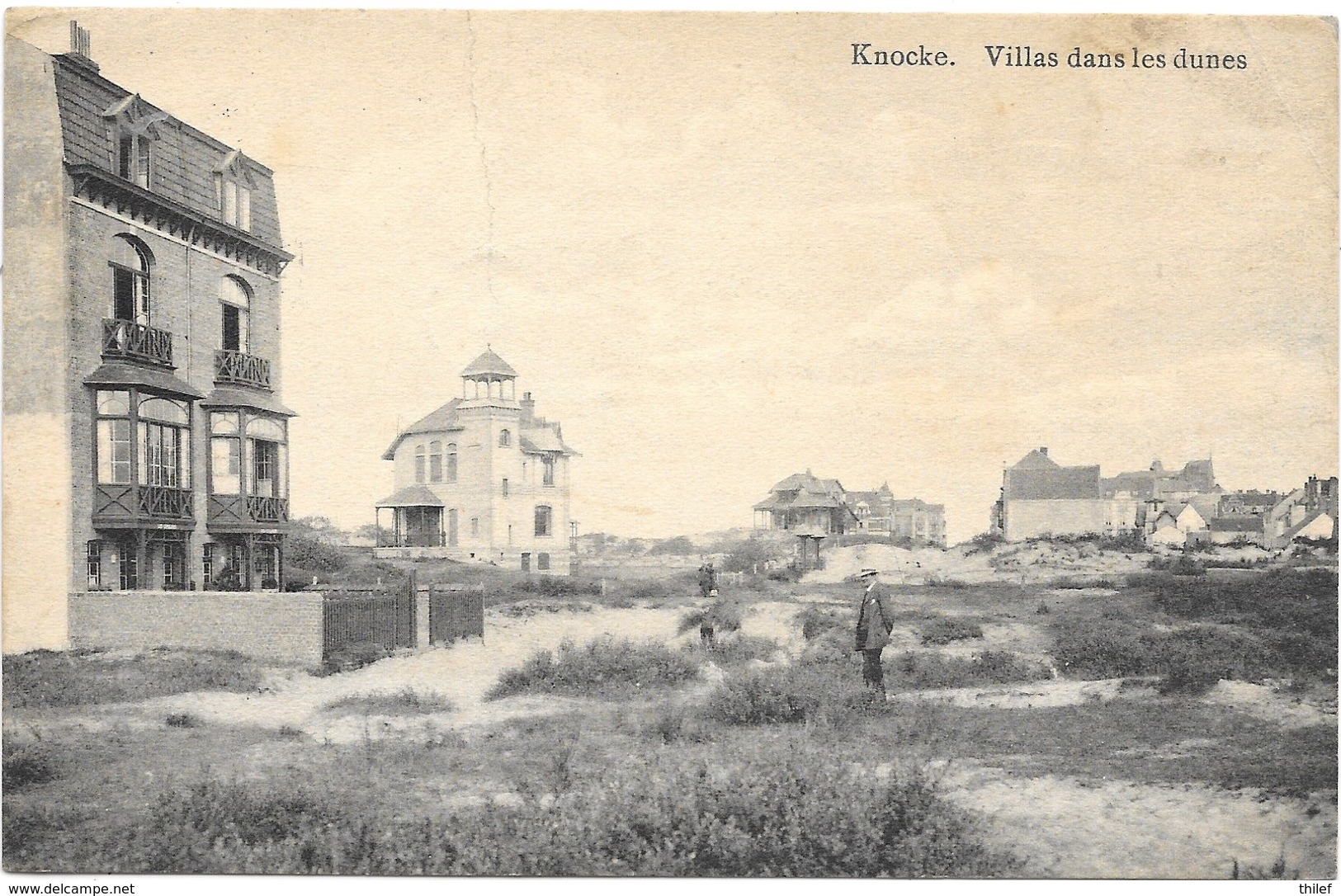 Knocke NA83: Villas Dans Les Dunes 1911 - Knokke