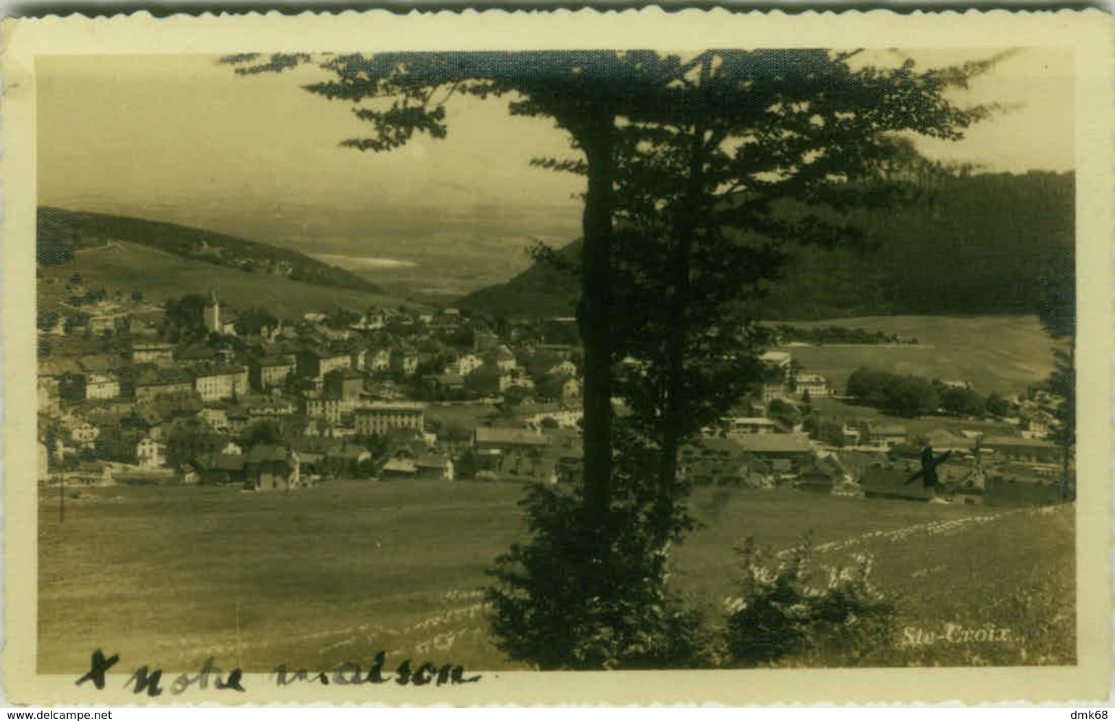 SWITZERLAND - SAINTE CROIX - PHOTO ACQUADRO - 1930s ( BG2955) - Sainte-Croix 