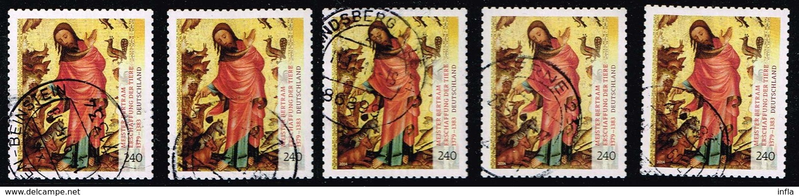 Bund 2015, Michel# 3161 O Meister Bertram - Usados