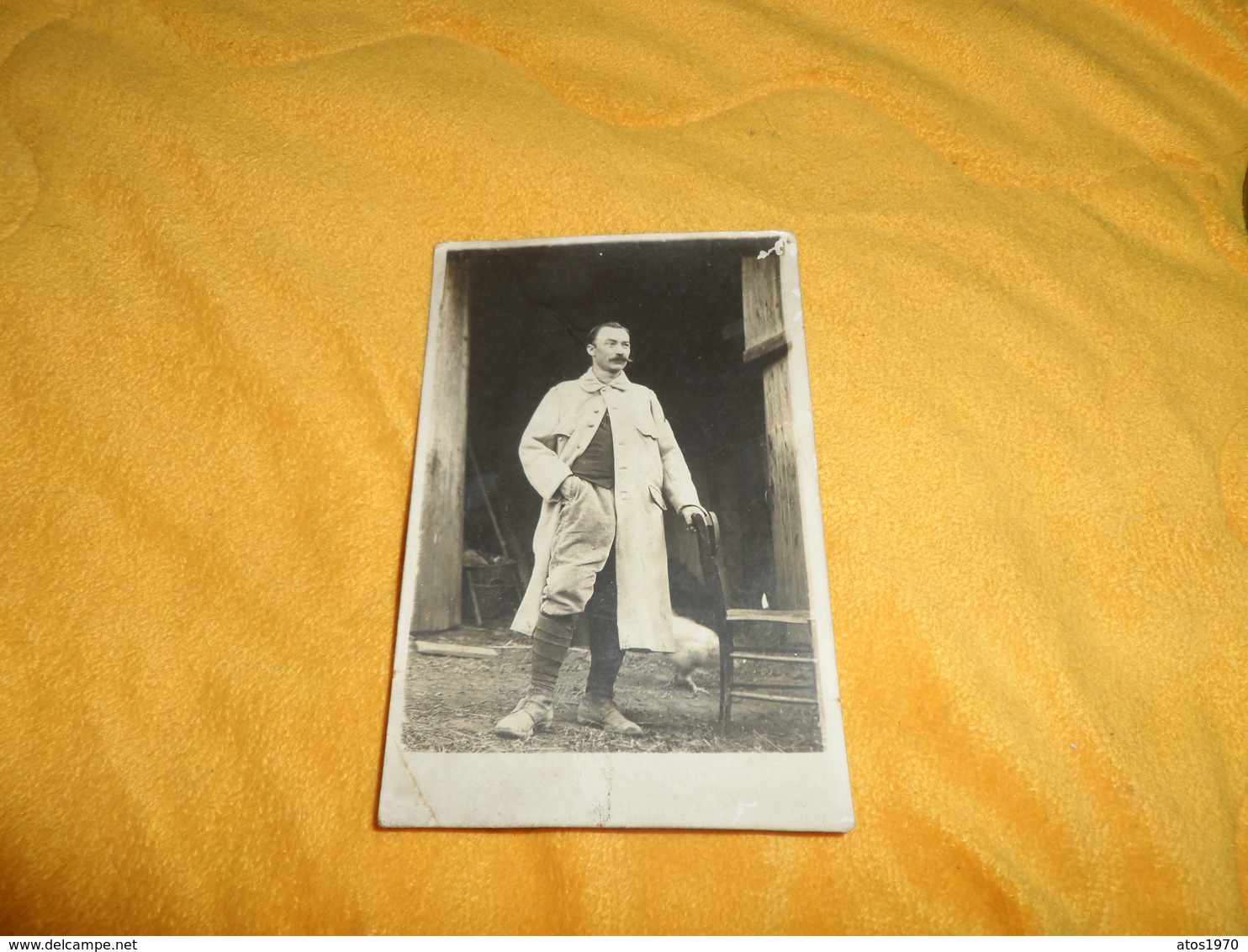 CARTE POSTALE PHOTO ANCIENNE NON CIRCULEE DATE ?../ HOMME LIEU NON SITUE... - Hommes