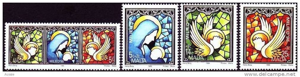 Malta Malte  1996  Yvertn° 976-79 *** MNH Cote 4,00 Euro Noel Kerstmis Christmas - Malte