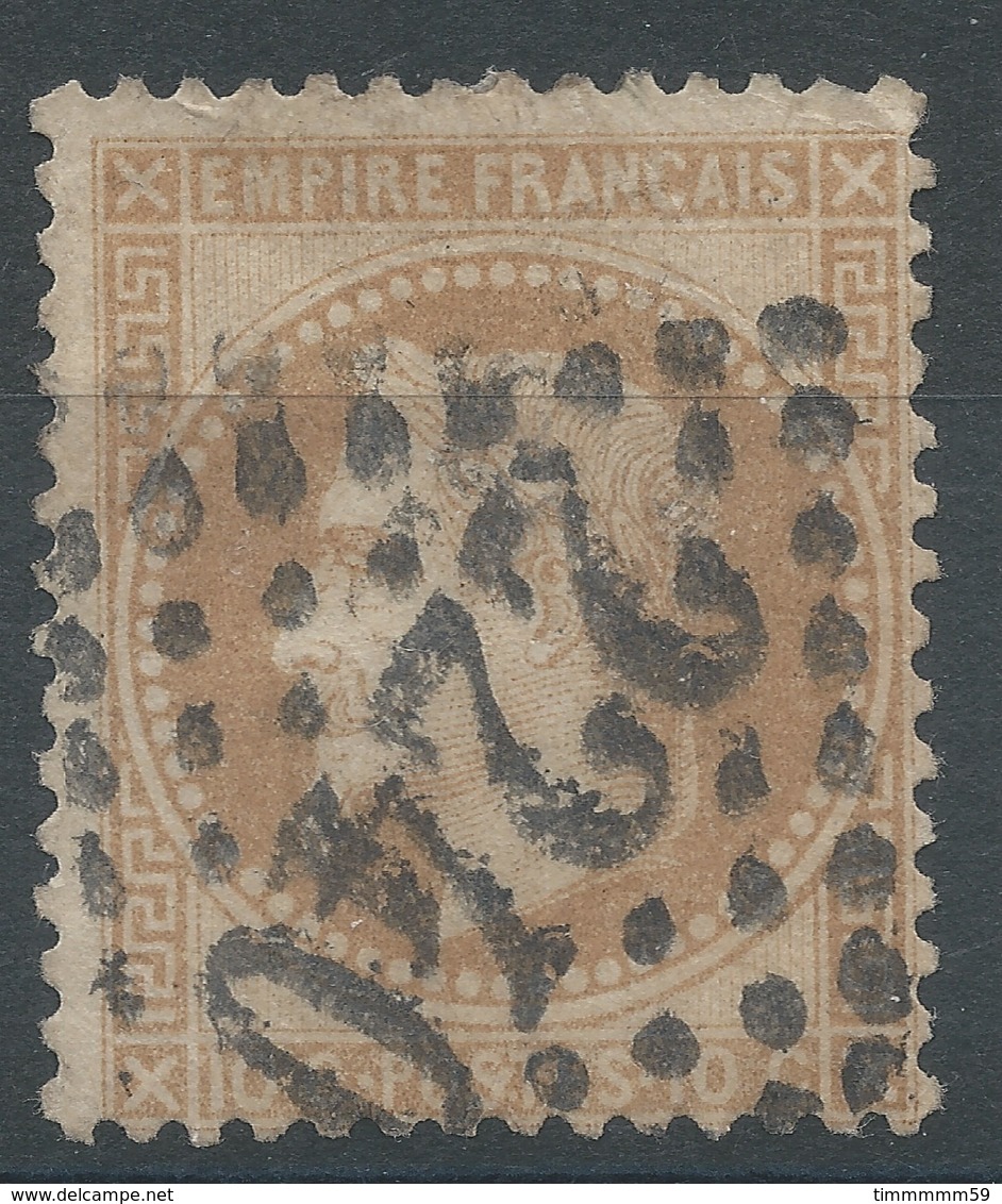 Lot N°46968  Variété/n°28B, Oblit GC 2240 Marseille, Bouches-du-Rhone (12), S De POSTES - 1863-1870 Napoleon III With Laurels
