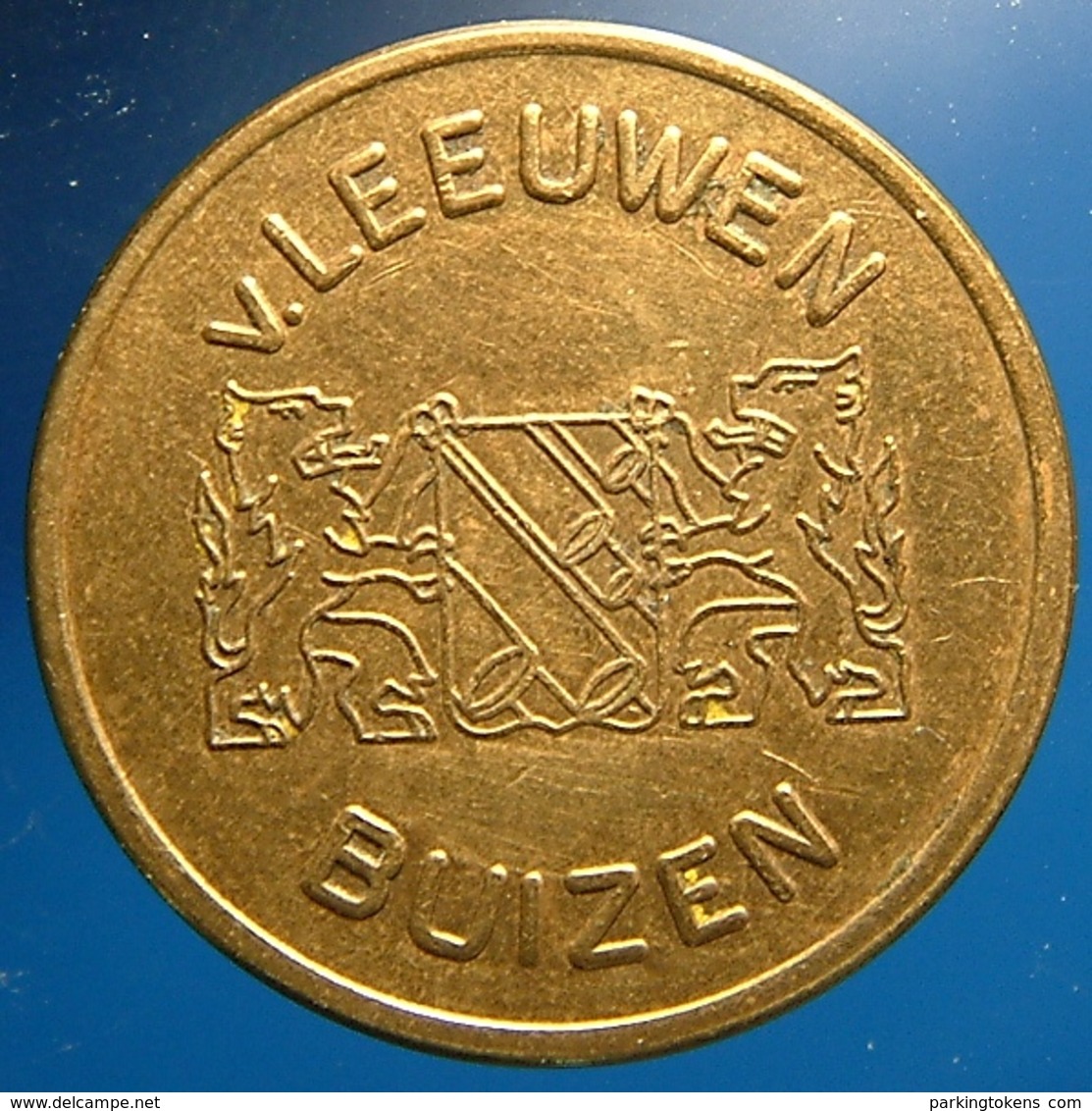 KB257-1 - V. LEEUWEN BUIZEN - Zwijndrecht - B 22.0mm - Koffie Machine Penning - Coffee Machine Token - Professionnels/De Société