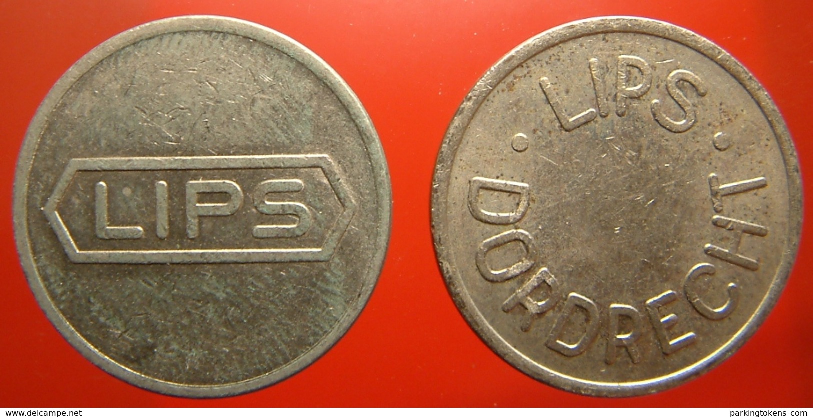 KB262-1 - LIPS DORDRECHT - Dordrecht - WM 22.5mm - Koffie Machine Penning - Coffee Machine Token - Professionnels/De Société