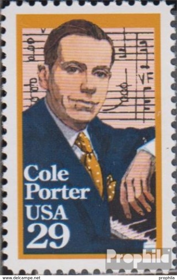 USA 2146 (kompl.Ausg.) Postfrisch 1991 Cole Porter - Ongebruikt