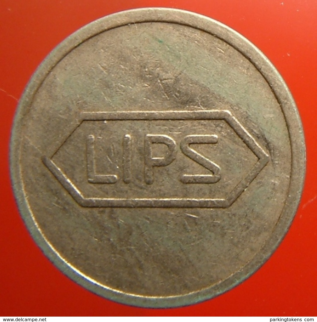 KB262-2 - LIPS DORDRECHT - Dordrecht - WM 22.5mm - Koffie Machine Penning - Coffee Machine Token - Firma's