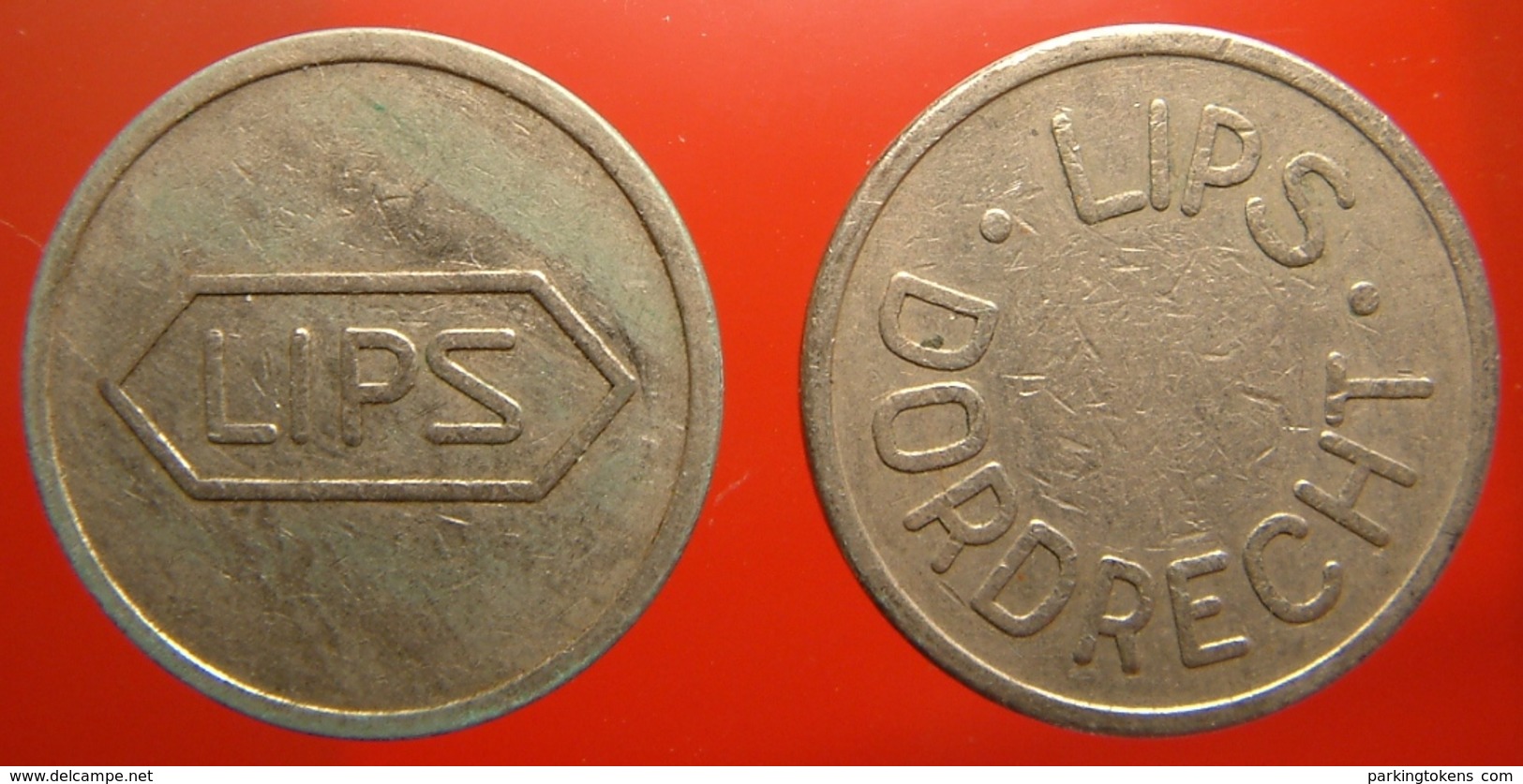 KB262-2 - LIPS DORDRECHT - Dordrecht - WM 22.5mm - Koffie Machine Penning - Coffee Machine Token - Professionnels/De Société