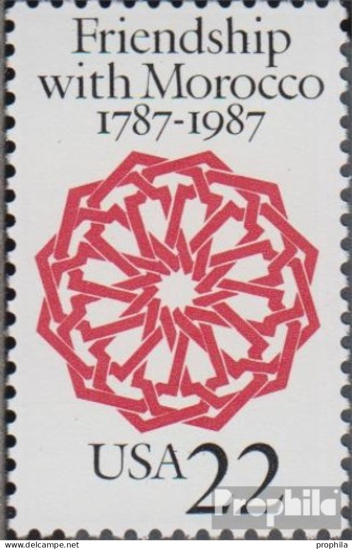 USA 1934 (kompl.Ausg.) Postfrisch 1987 Beziehung Zu Marokko - Ungebraucht