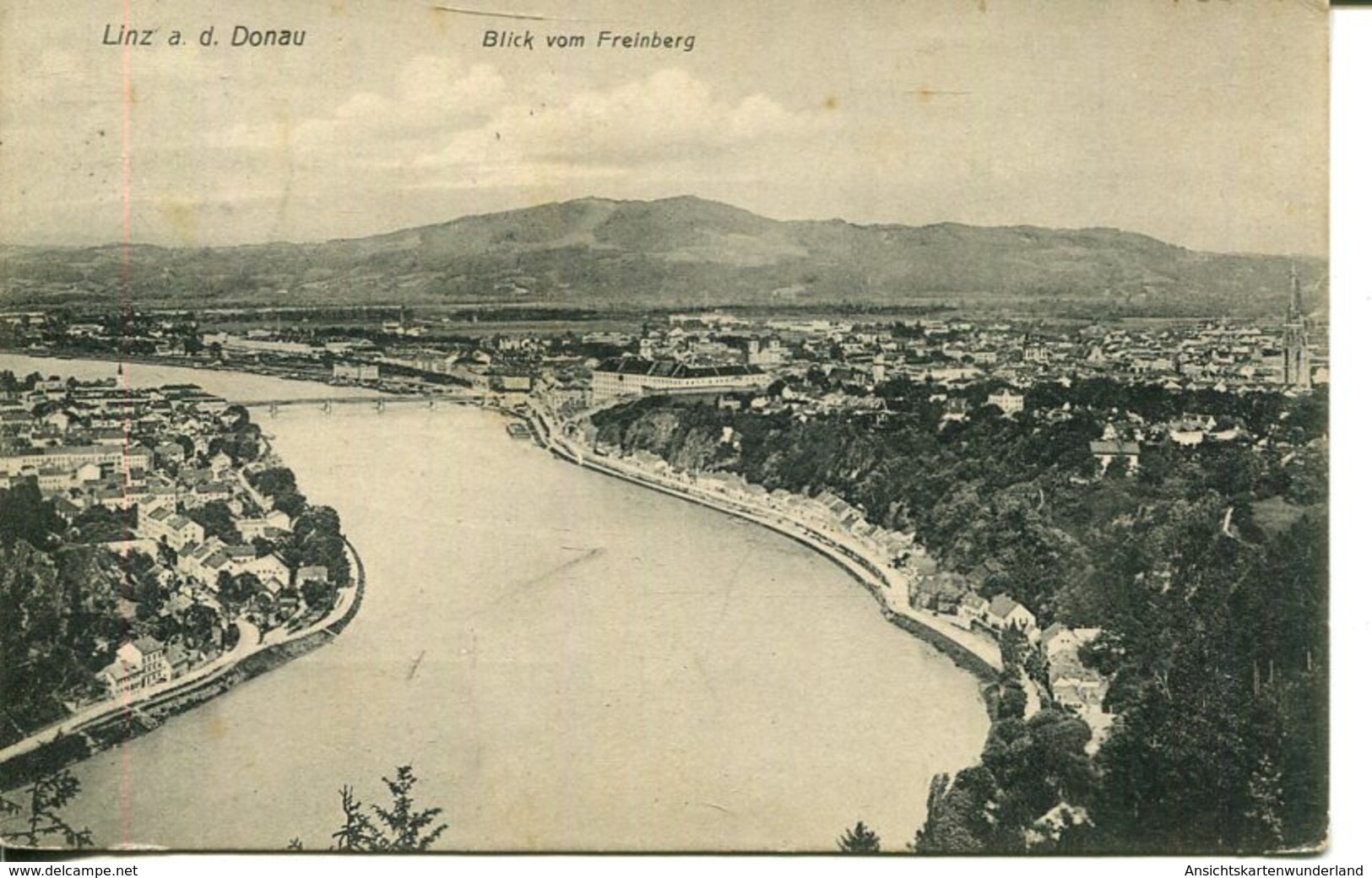 007368  Linz A. D. Donau - Blick Vom Freinberg - Linz