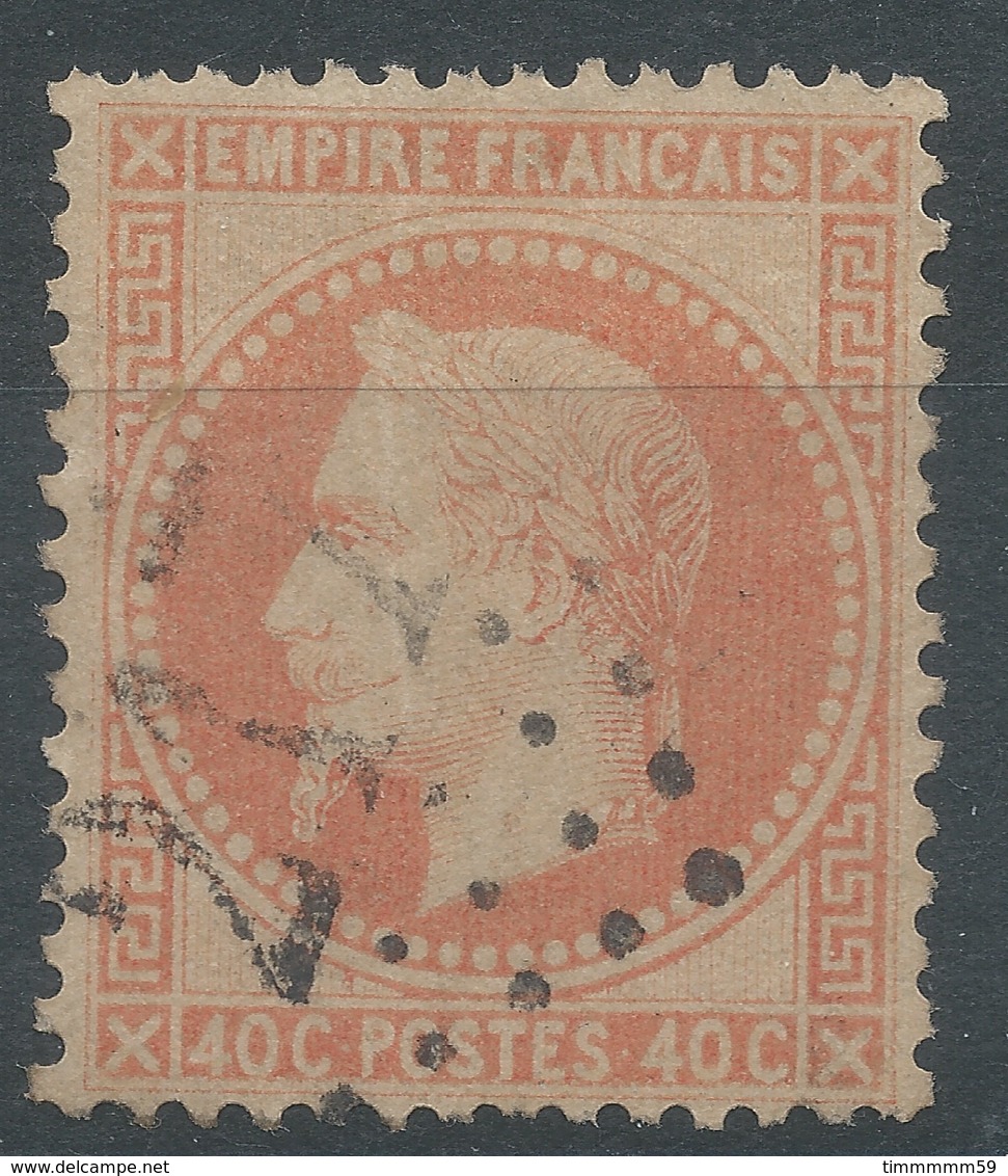 Lot N°46983  Variété/n°31, Oblit GC 217 Audincourt, Doubs (24), Ind3, Filet, Fond Ligné - 1863-1870 Napoleon III With Laurels