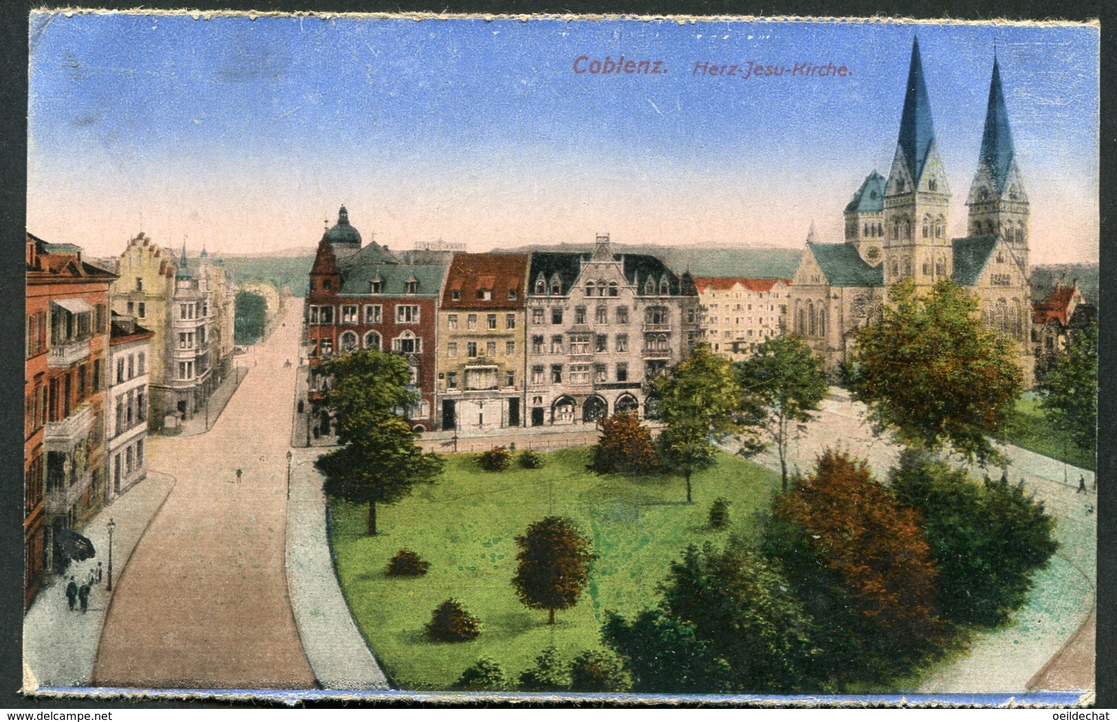 11963 CPA  KOBLENZ   Herz-Jesu-Kirche (Eglise Du Coeur De Jésus) - Koblenz